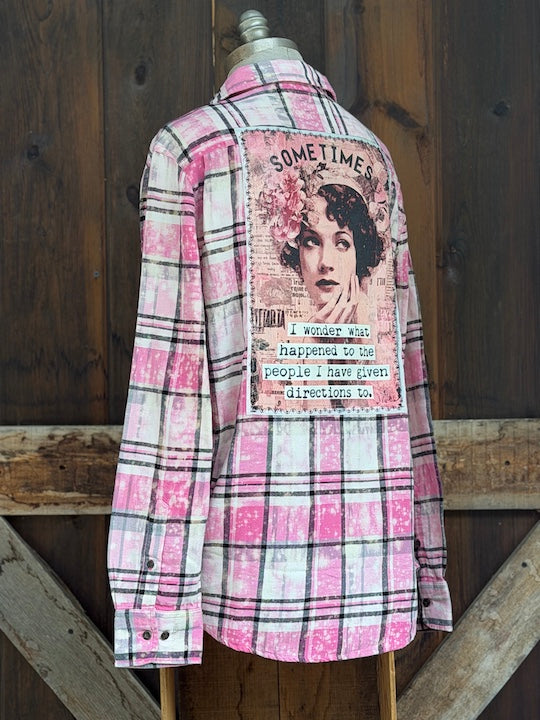 DEEP THOUGHTS Art Flannel