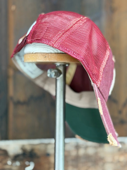 Schlitz Beer ICONIC Burgundy Hat