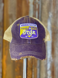 Thumbnail for Old Style Beer Snapback Hat Angry Minnow