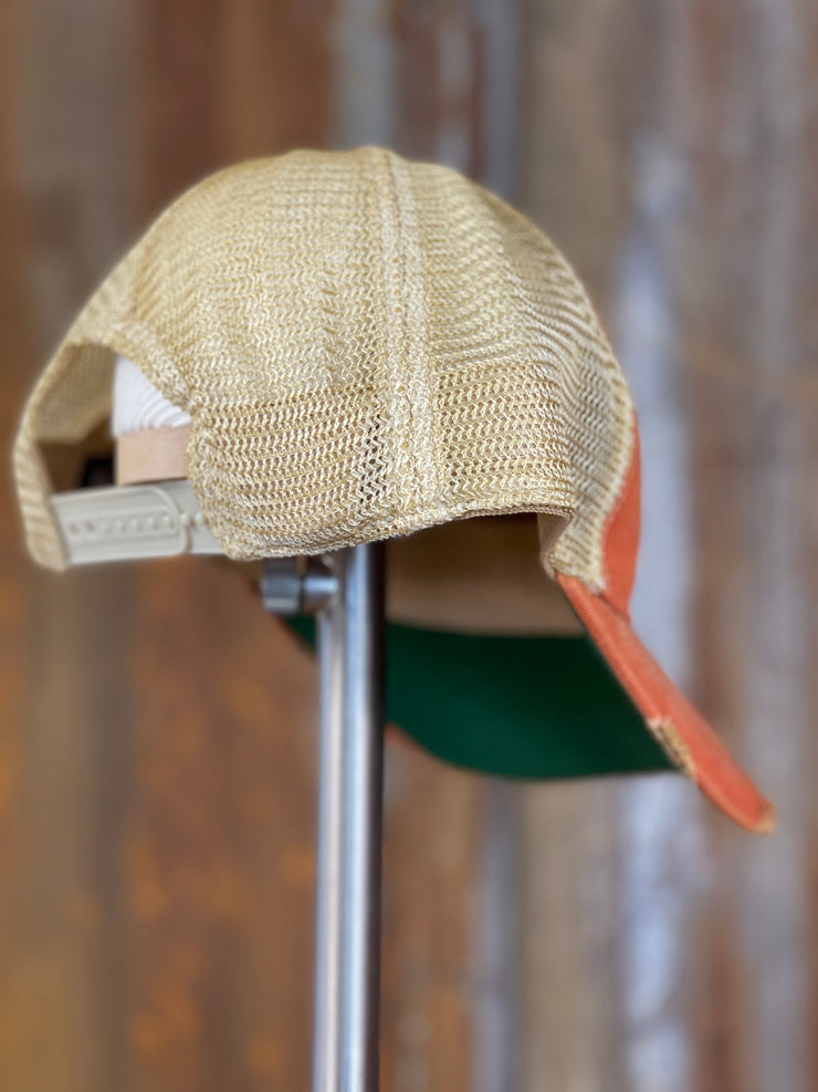 Rainier Ale Bottle Cap hat- Distressed Orange