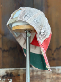 Thumbnail for Kingsbury Beer Patch Trucker Hat - Distressed Red