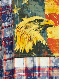 Thumbnail for HOME OF THE BRAVE 250th Anniversary Edition Art Flannel- New BOMB POP Color!