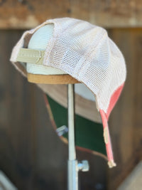 Thumbnail for Shiner Retro Beer hat- Distressed Red Snapback