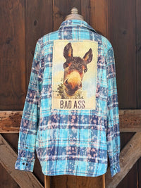 Thumbnail for Bad Donkey Art Flannel- 2026 Edition Angry Minnow Clothing