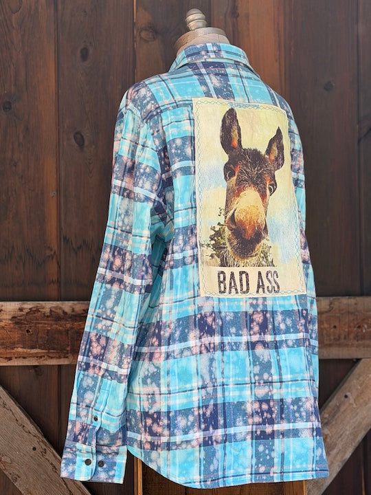 Bad Donkey Art Flannel- 2026 Edition Angry Minnow Clothing