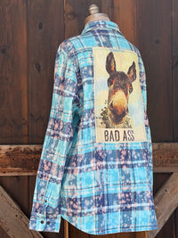 Thumbnail for Bad Donkey Art Flannel- 2026 Edition Angry Minnow Clothing
