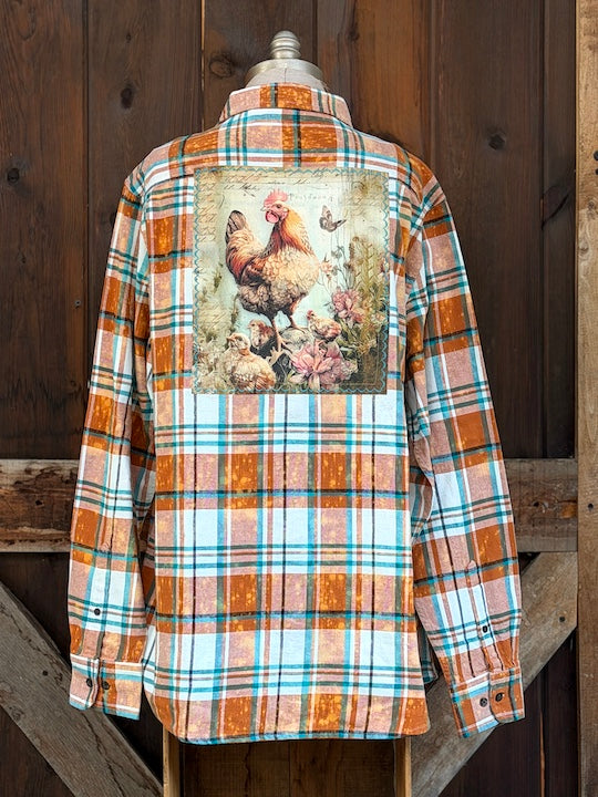 Hanging with my Peeps Art Flannel