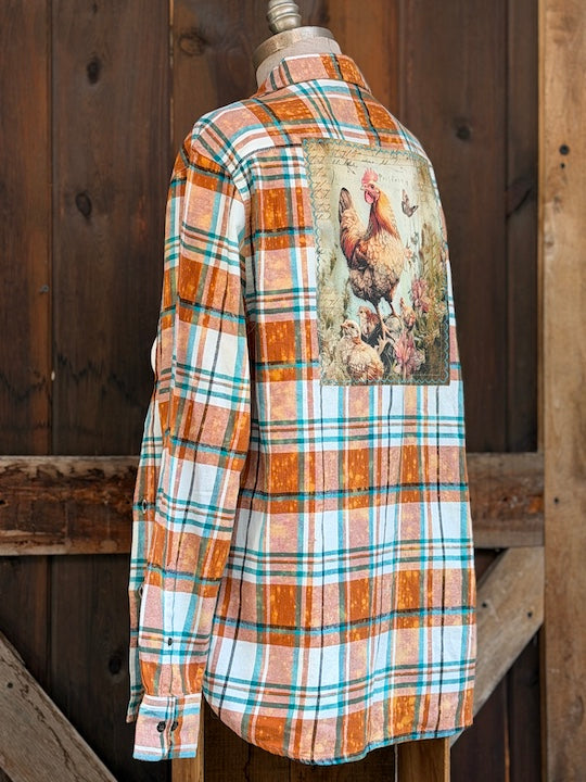 Hanging with my Peeps Art Flannel