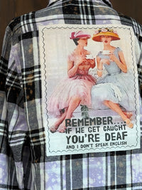 Thumbnail for If We Get Caught Art Flannel