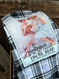 Thumbnail for If We Get Caught Art Flannel