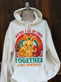 Thumbnail for We're all in this together Hoodie- Sweet Cream