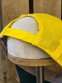 Thumbnail for Hamm's Retro Logo Tri-tone Hat- Blue Brim
