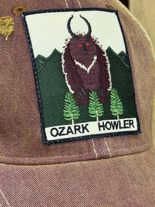 Ozark Howler Cryptid Hat- Distressed Nightshade