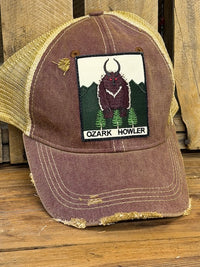 Thumbnail for Ozark Howler Cryptid Hat- Distressed Nightshade