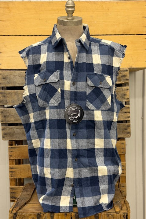 PBR LAKESIDE Sleeveless flannel