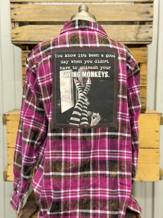 Get My Flying Monkeys Art Flannel