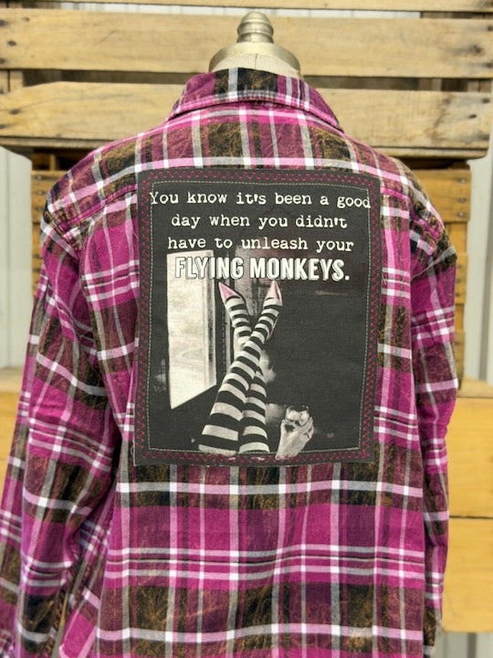 Get My Flying Monkeys Art Flannel