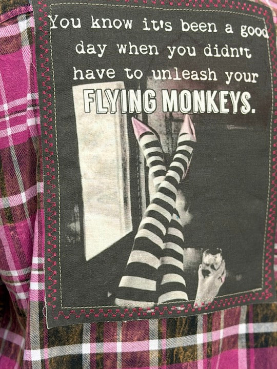 Get My Flying Monkeys Art Flannel