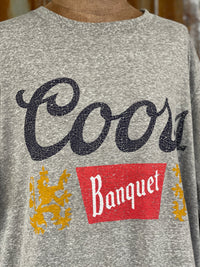 Thumbnail for Coors BANQUET w/ Griffins Tee- Heather Grey