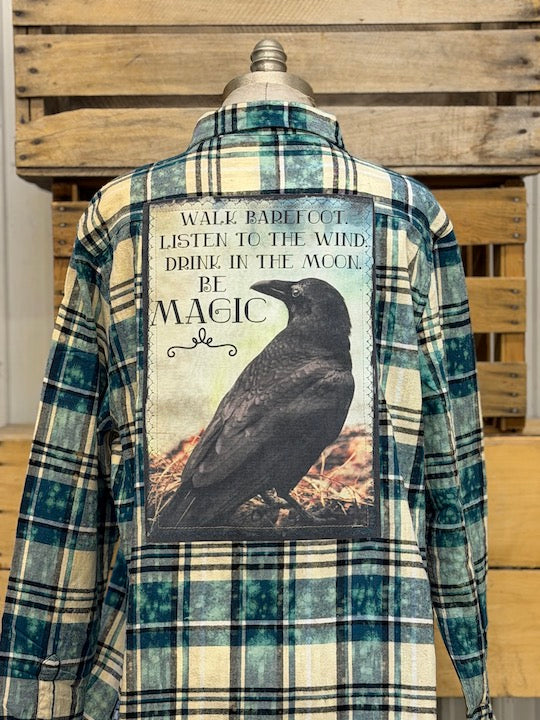Raven Magic- Jade Plaid