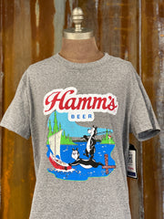 Hamm's Sailboat Bear Tee Angry Minnow VIntage
