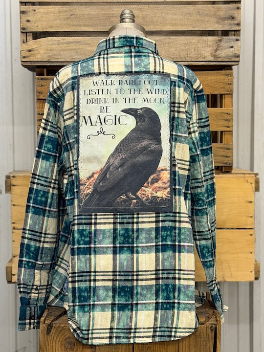 Raven Magic- Jade Plaid