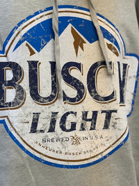 Thumbnail for Busch Light Hoodie- Heather Grey
