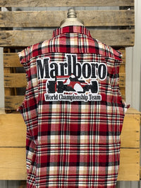Thumbnail for PIT CREW Sleeveless Flannel