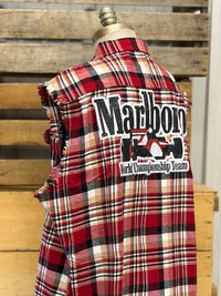 Thumbnail for PIT CREW Sleeveless Flannel