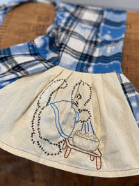 Thumbnail for Flared Sleeve Flannel- Ocean Tides