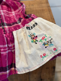 Thumbnail for Flared Sleeve Flannel- MAGNOLIA