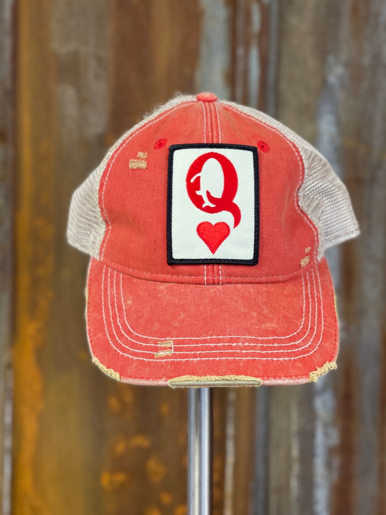 Queen of Hearts hat Angry Minnow Clothing Co.