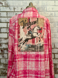 Thumbnail for YEEHAW Art Flannel