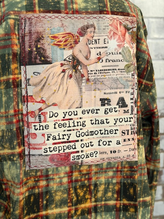 FAIRY GODMOTHER Art Flannel