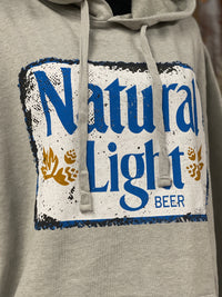 Thumbnail for Natty Light Hoodie Angry Minnow Vintage