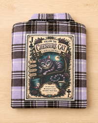 Thumbnail for CHESHIRE CAT Art Flannel