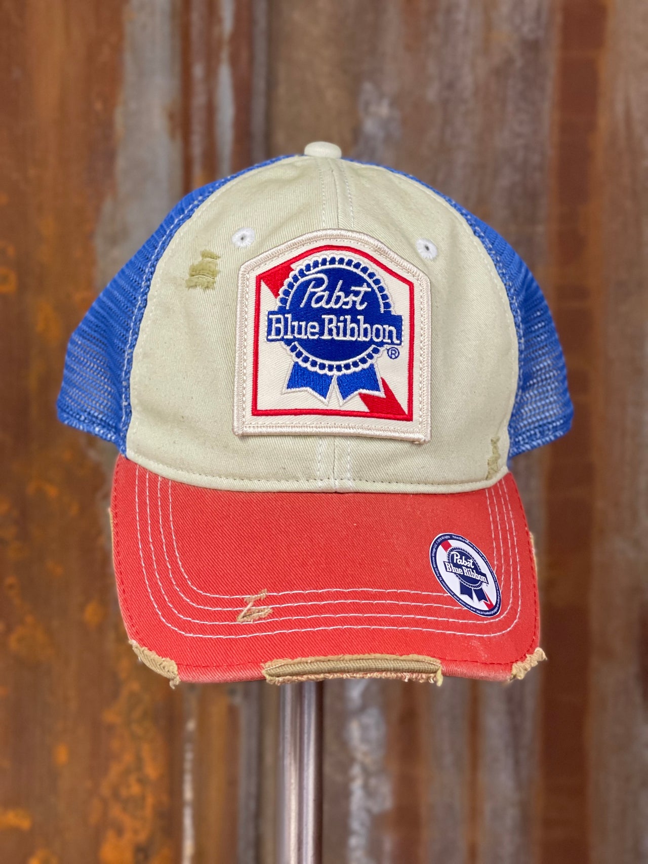 PBR hats at Angry Minnow Vintage