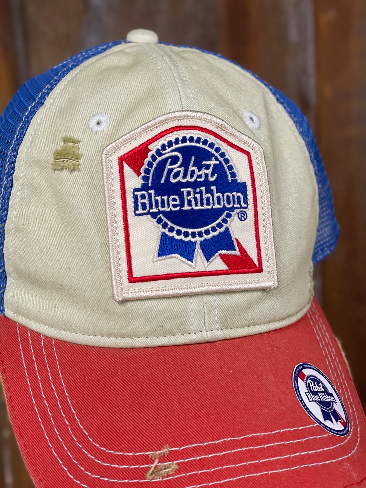 Best PBR retro hat styles at angry Minnow Clothing Co.