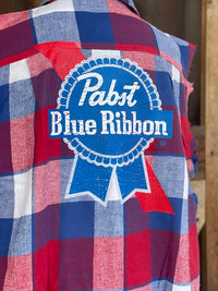 Thumbnail for Pabst Sleeveless O.G. Flannel