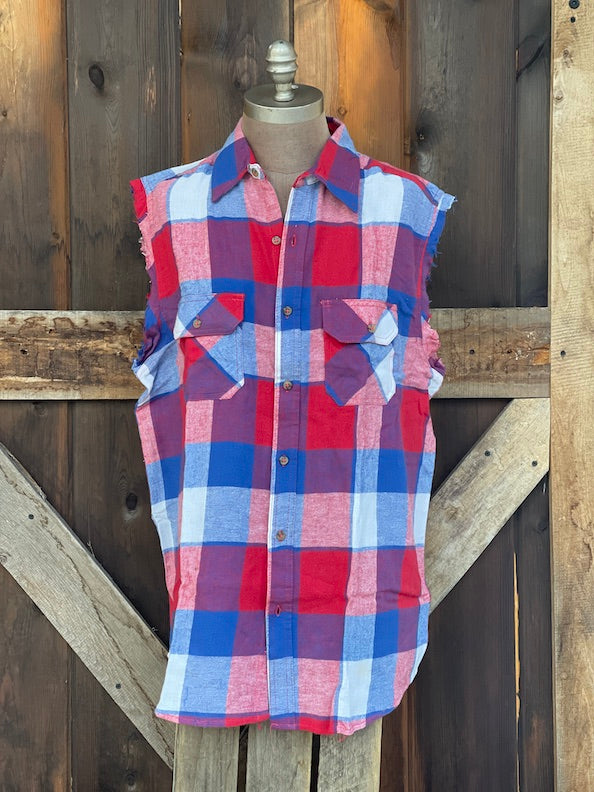 Pabst Sleeveless O.G. Flannel