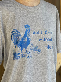 Thumbnail for Doodle Doo Tee- Heather Grey