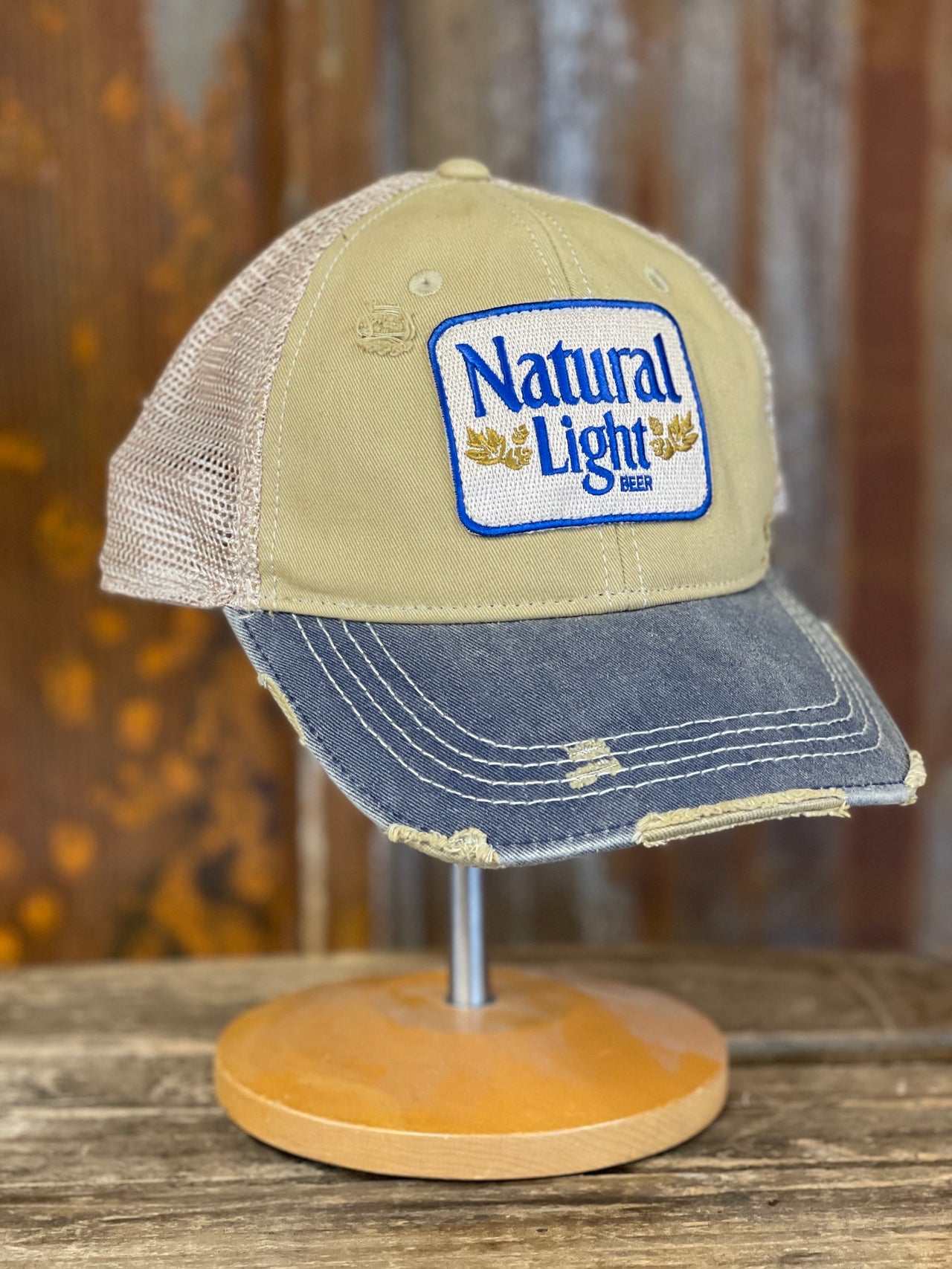 Natural Light Beer Hat Angry Minnow Vintage