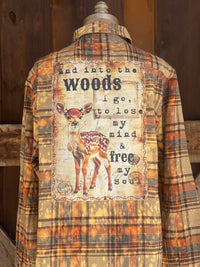 Thumbnail for INTO THE WOODS Art Flannel