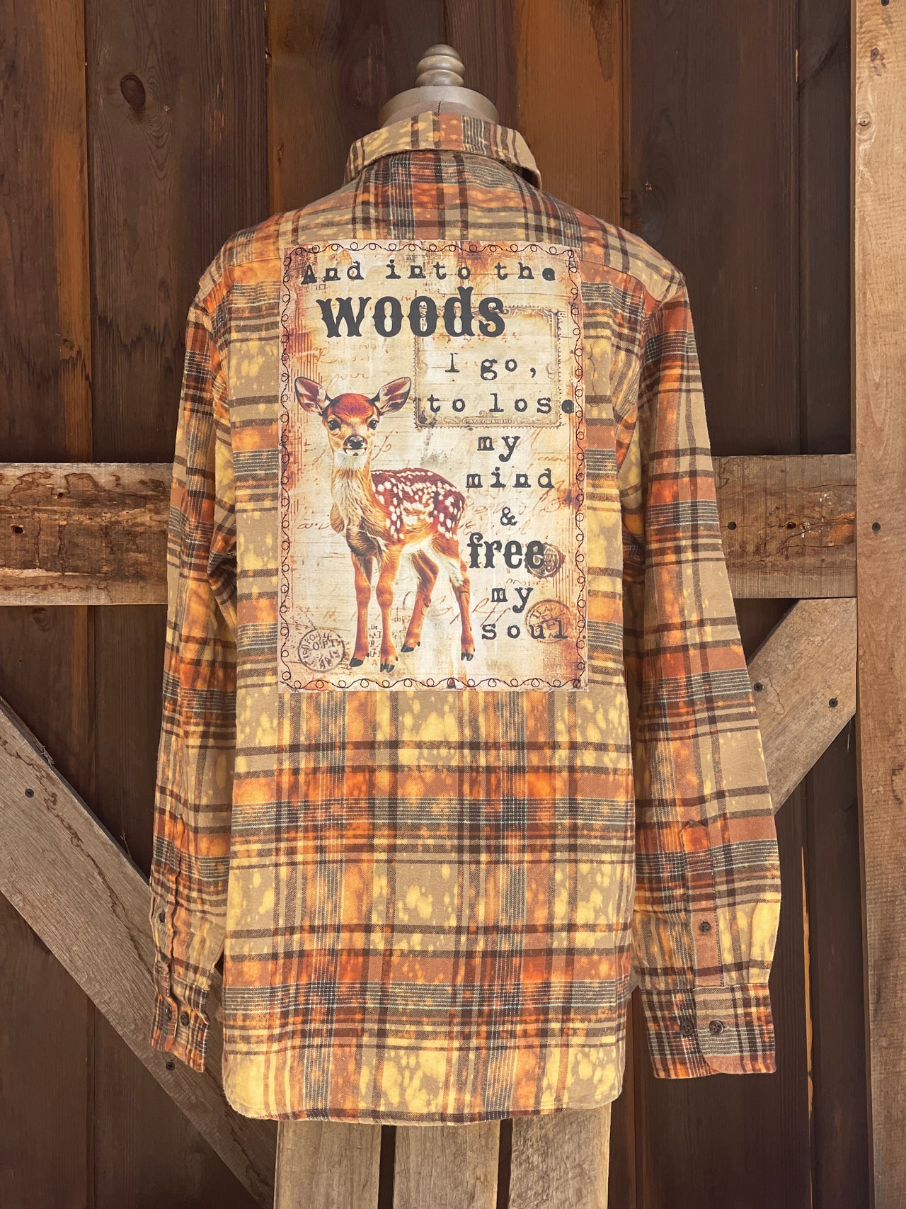 INTO THE WOODS Art Flannel