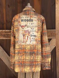 Thumbnail for INTO THE WOODS Art Flannel