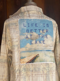 Thumbnail for LAKE LIFE Art Flannel