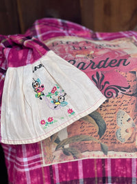 Thumbnail for LIFE BEGAN IN A GARDEN Flared Sleeve Flannel