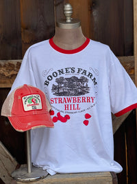 Thumbnail for House Party Ringer Tee- Red/ White