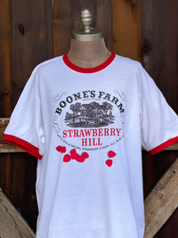 Thumbnail for House Party Ringer Tee- Red/ White