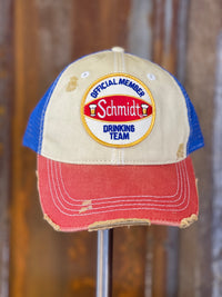 Thumbnail for Schmidt Beer Retro hats Angry Minnow Clothing Co.